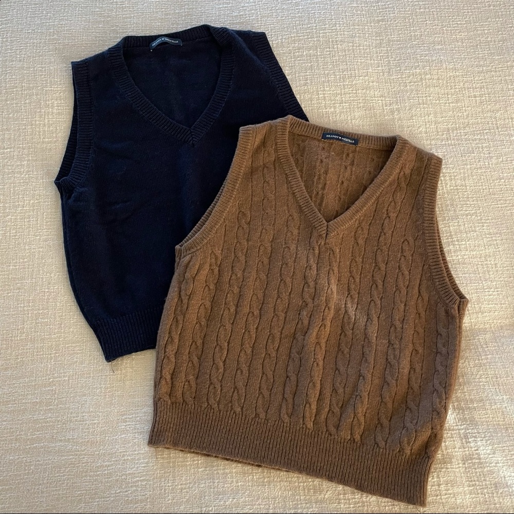 Brandy Melville Sweater Vest Bundle